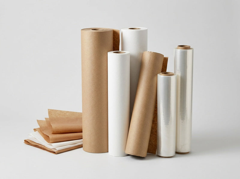 Papier & Folie als Rollen- und Bogenware