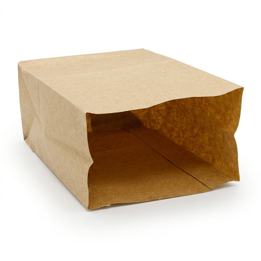 Blockbodenbeutel Kraftpapier braun 1-lagig