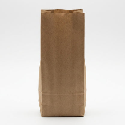 Blockbodenbeutel Kraftpapier braun