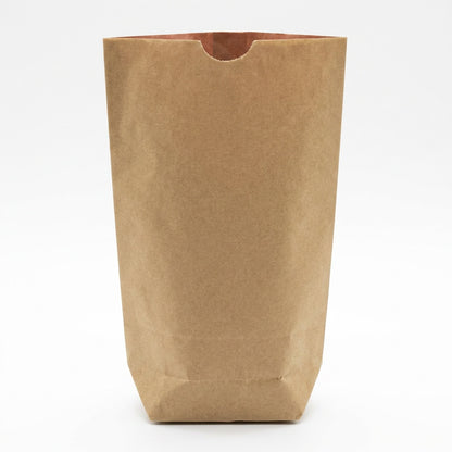 Kreuzbodenbeutel Kraftpapier braun 2-lagig