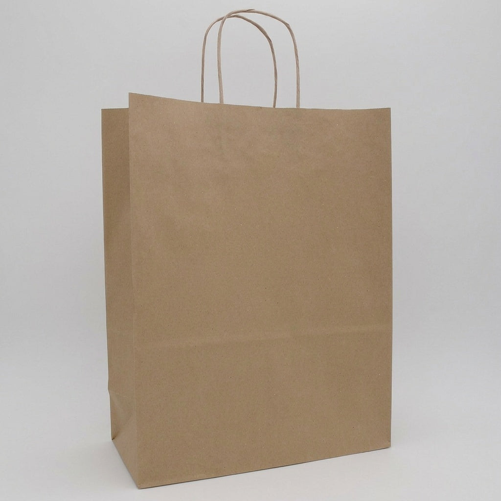 Tragetaschen braun Papierkordel